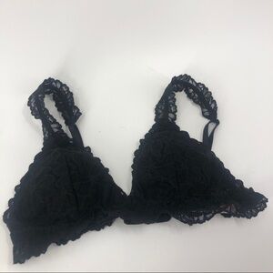 ✅ Pink Victoria's Secret BLACK BRALETTE SMALL